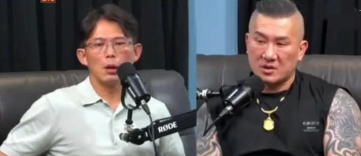 昨天晚上“馆长”邀请了他的好朋友台湾民众党主席黄国昌一起直播，“馆长”问黄国昌如
