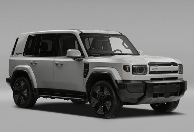 一眼卫士，一眼方程豹谁的元素都有点，icarV27新品发售预售价格20W，