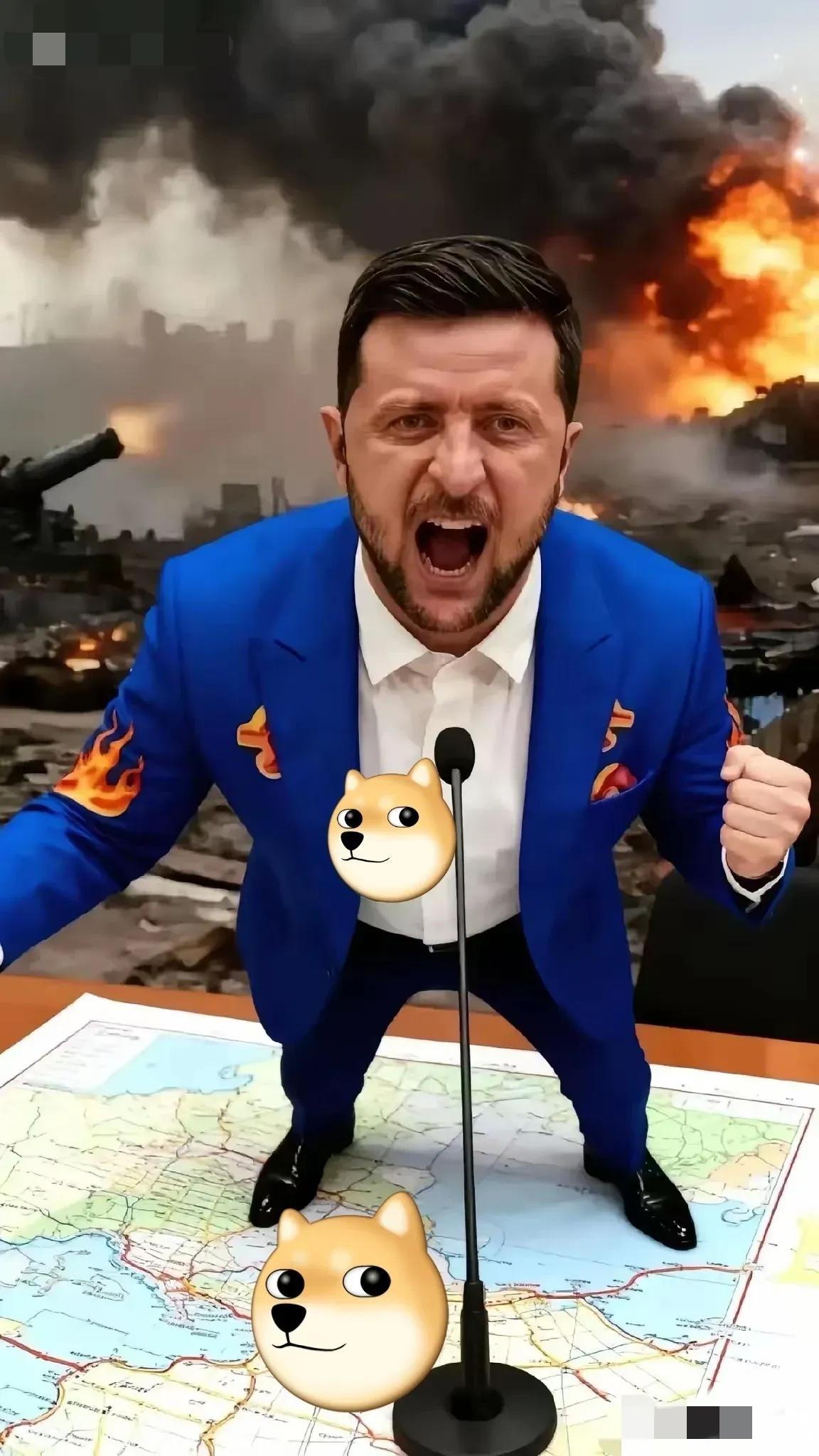 乌克兰消息！总统泽连斯基宣布了：3月23日，乌克兰总统泽连斯基突然宣布，已同莫