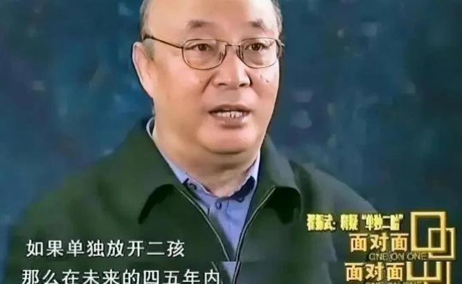 打脸了？2015年，二胎政策推出，权威专家翟振武教授掷地表示：“一旦开放二胎，未