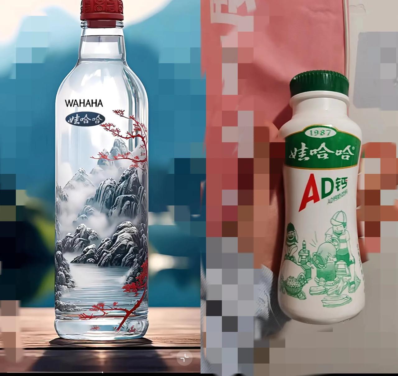 家人们，谁懂啊！娃哈哈新包装一亮相，朋友圈直接被刷屏。