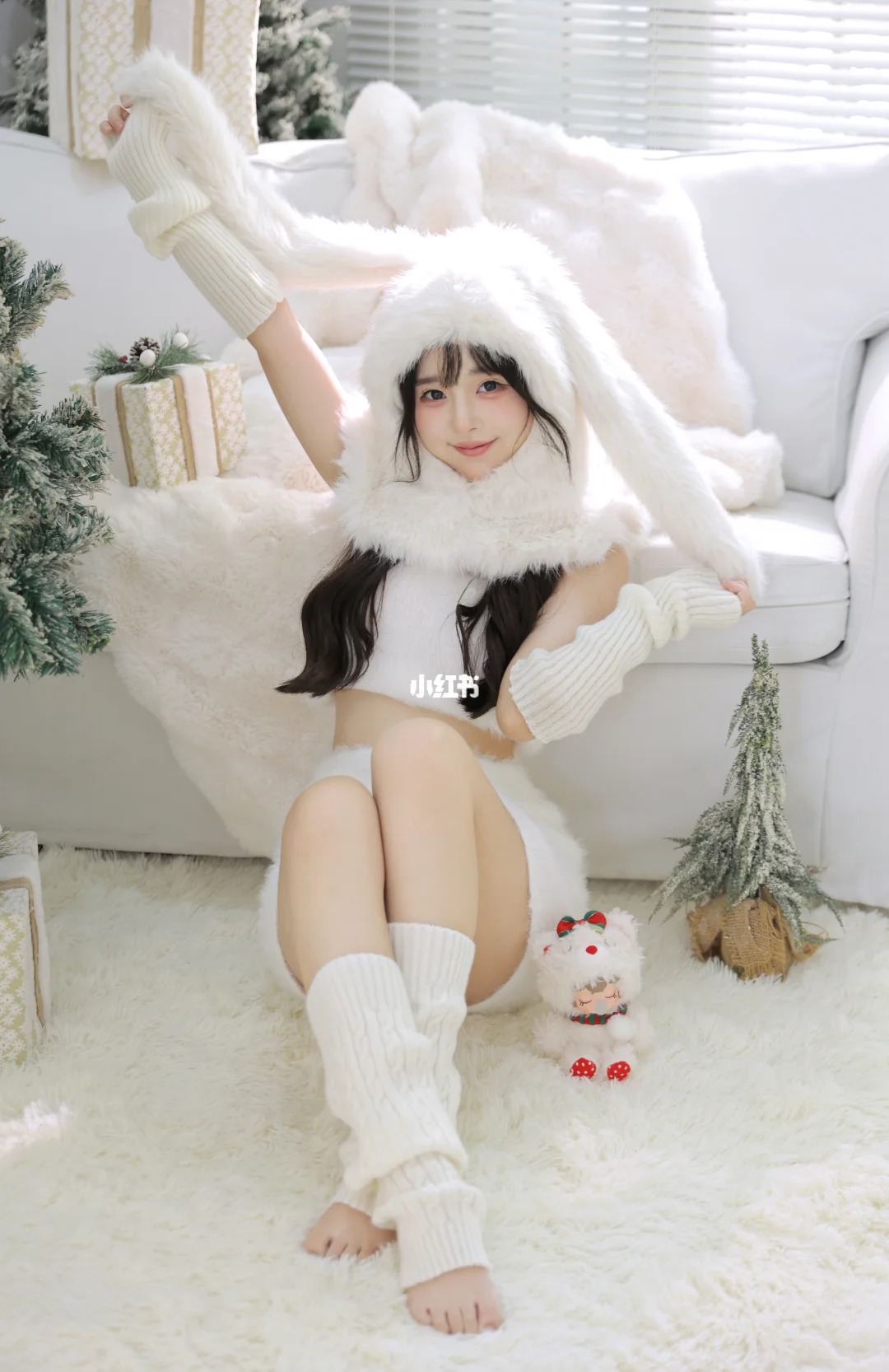 学！存一些圣诞写真拍照姿势🤍🐰