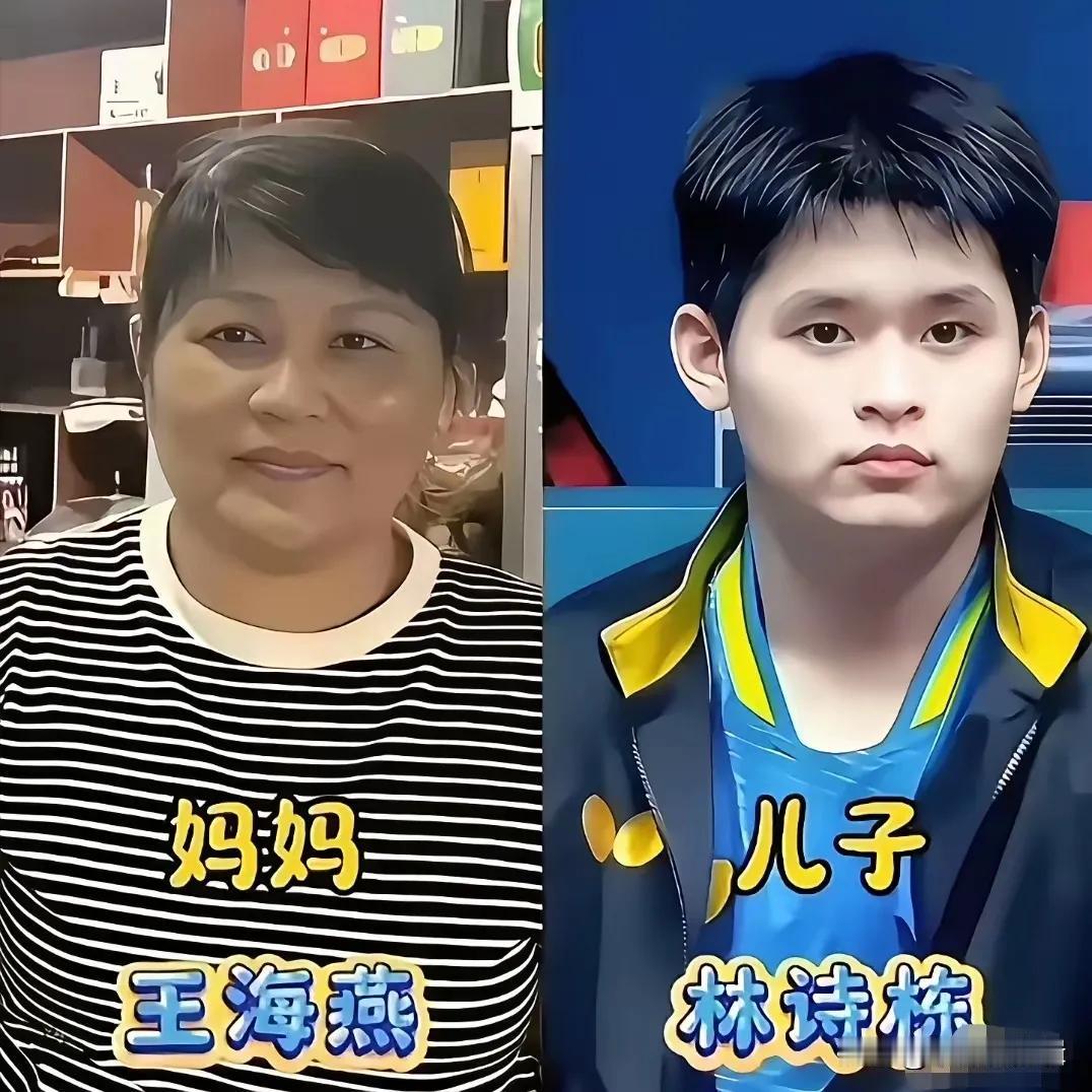 林诗栋的母亲很伟大。樊振东的母亲很伟大。孙颖莎的母亲很伟大。陈若琳的母亲