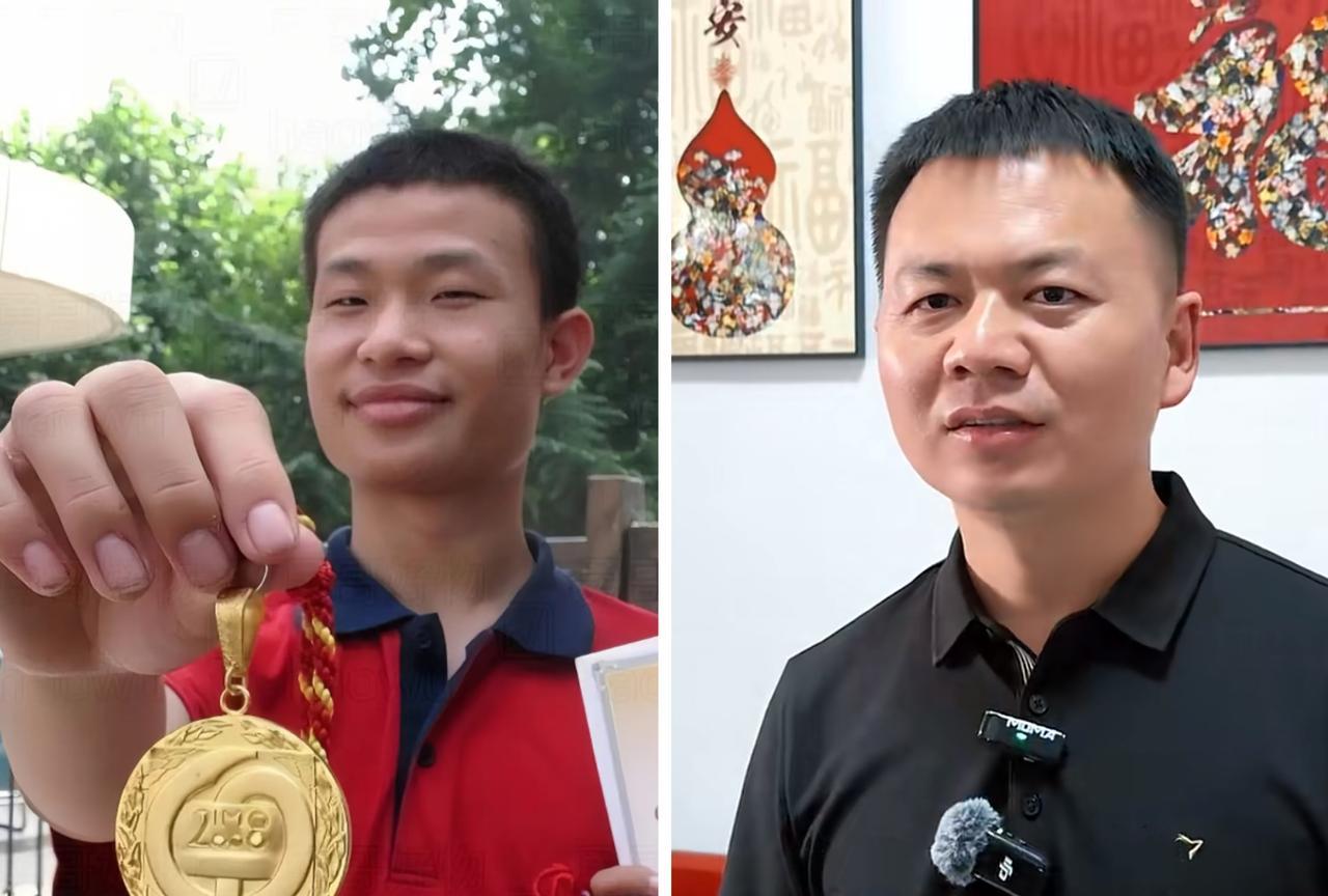 今天最火的两个人一个是韦东奕，另外一个是张伟韦东奕，一个伟大的数学天才，手拿