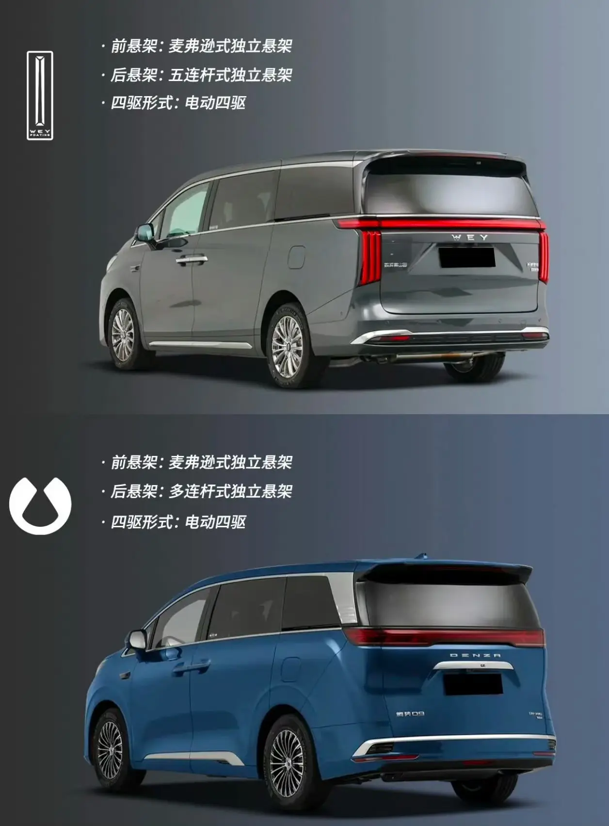 MPV对比，高山8VS腾势D9，谁是性价比王者？