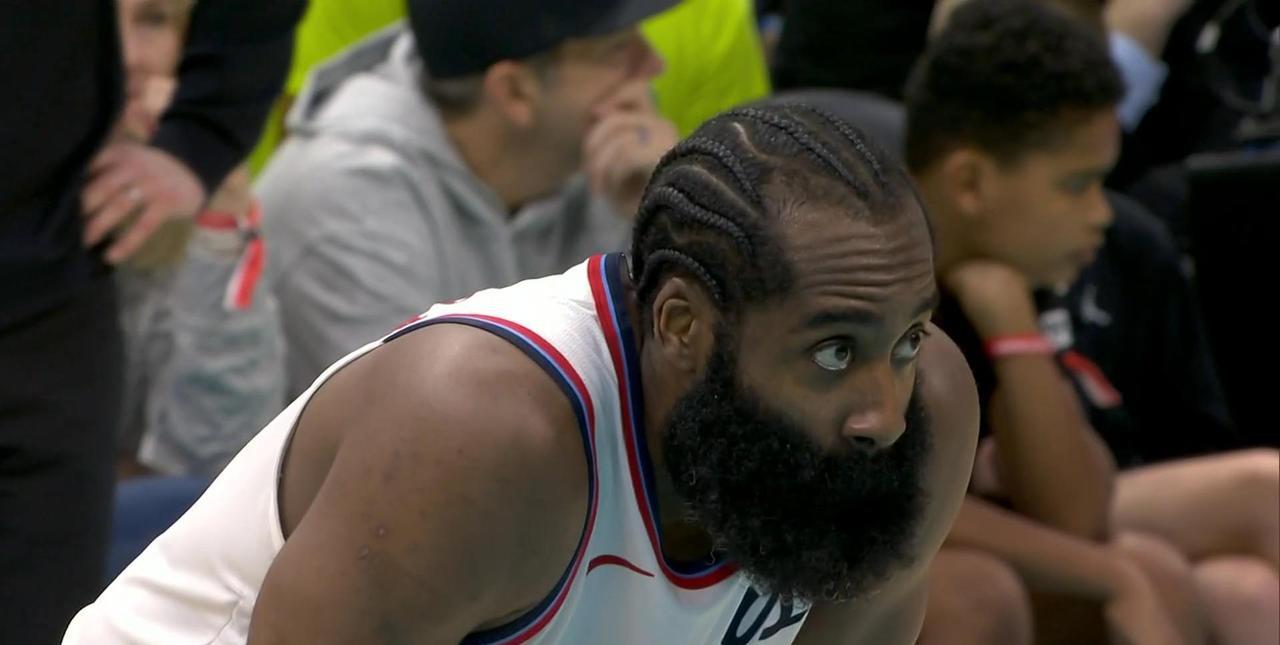 詹姆斯打破了另一个詹姆斯保持的记录！哈登年满36岁连续5场场均轰38.4分&总计