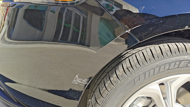 雅阁豪华版首蹭提车第三天，白蹭了，喷漆翼子板都要喷，怎么弄啊在线等