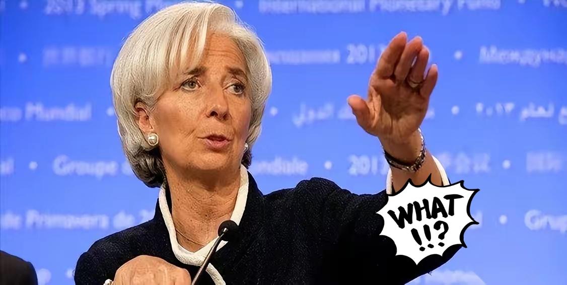 欧洲央行行长拉加德，在达沃斯，当着一众大佬的面，直接从晚宴上站了起来。她没说一