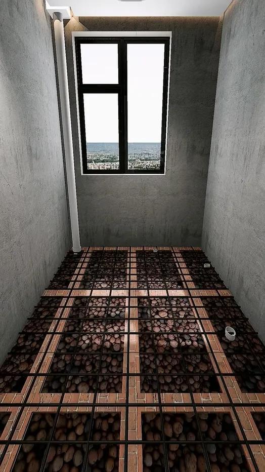 老一辈装修爱用沙子回填下沉卫生间，结果住不了几年就漏水返工！沙子吸水后重量翻倍，