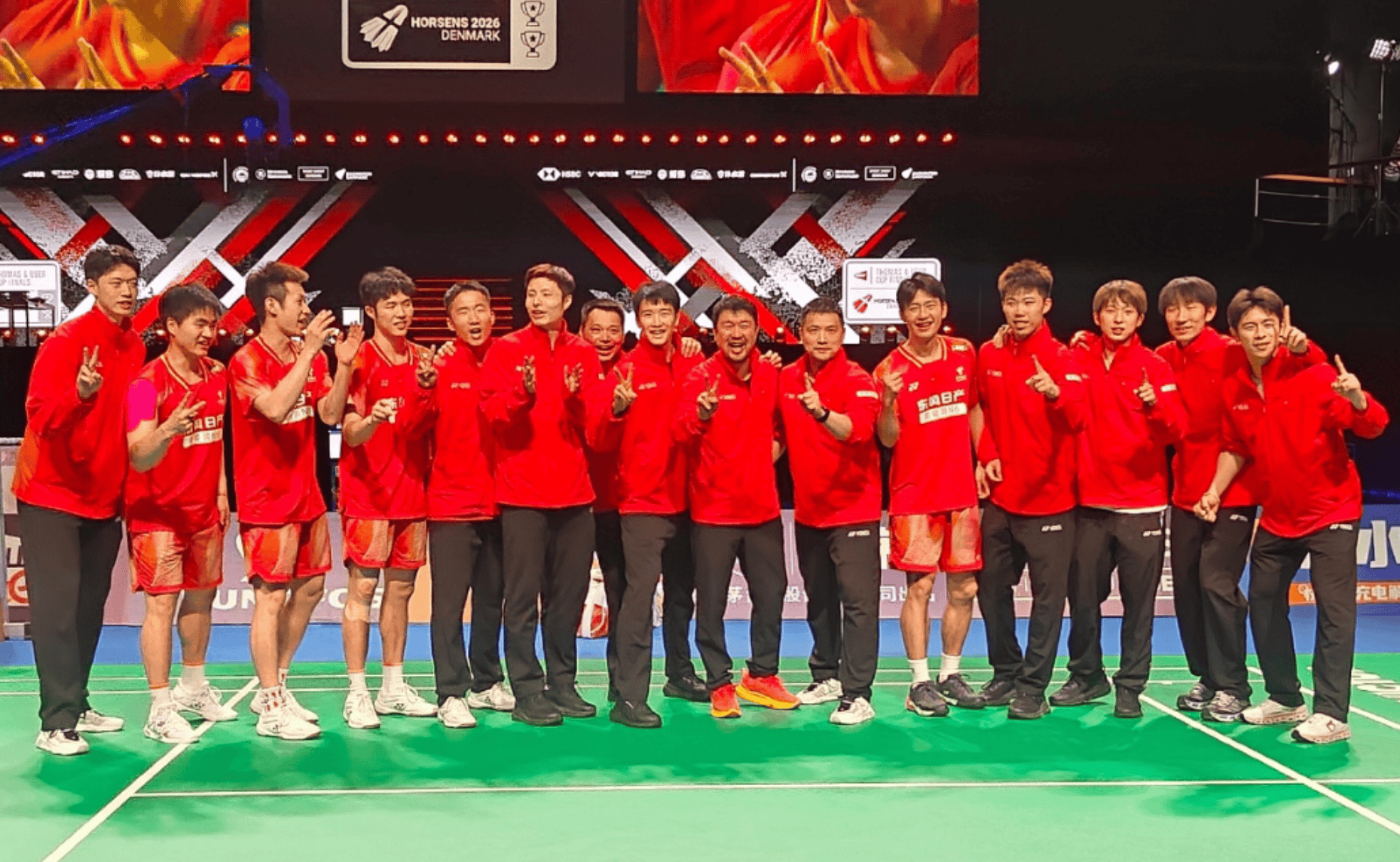 冲击三连冠! 中国3-1力克印度, 连续六届杀入羽毛球男团决赛