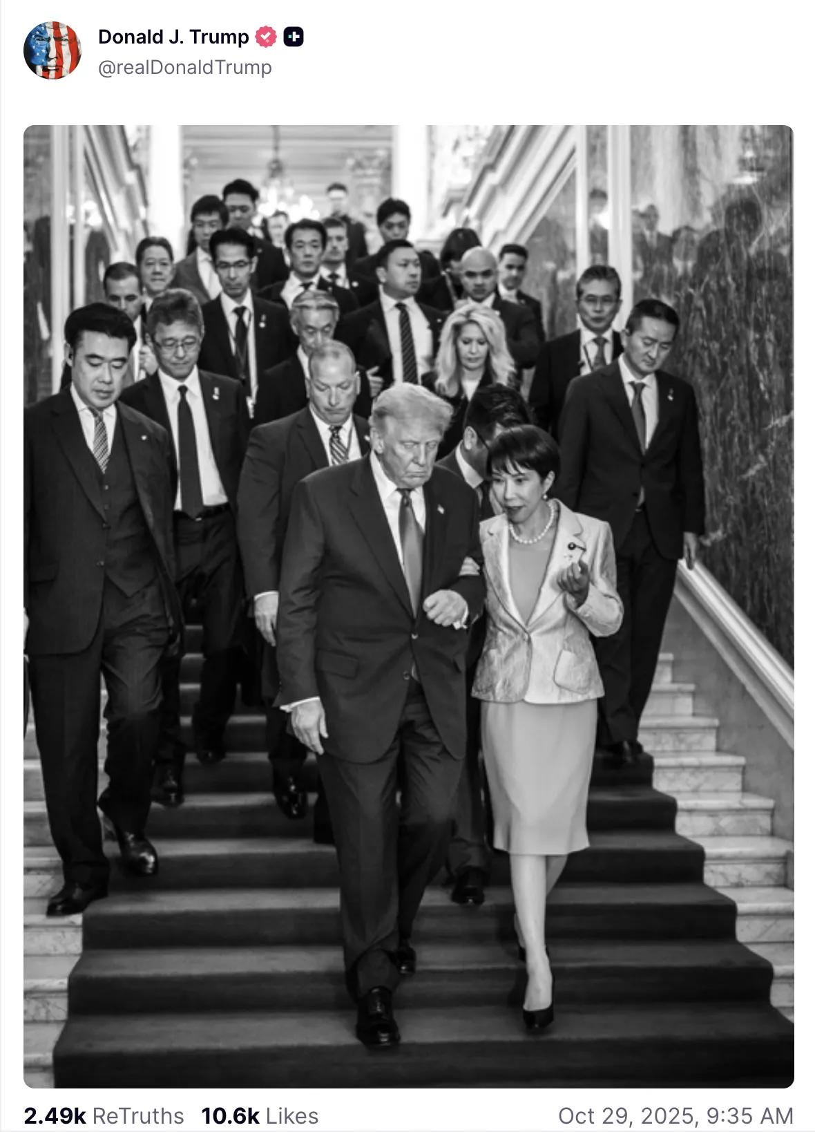 韩国和日本两个国家看的透透的。确实不一般，这特朗普日本韩国之行，真的是欲哭无泪