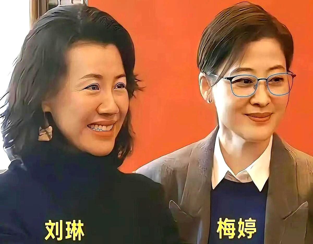 娱乐圈的友情，真到了一个“卸妆见人品”的年纪。梅婷和刘琳又素颜聚会了，这次是