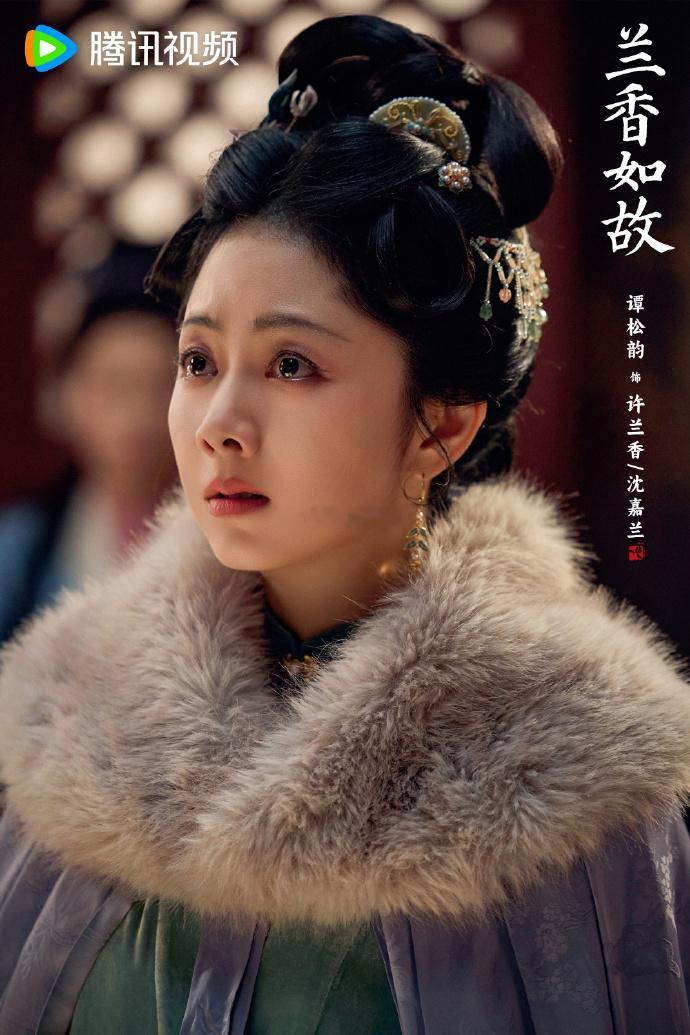 谭松韵面相都变了有心无相，相逐心生，角色是什么心性，演员沉浸久了，脸上就会透出