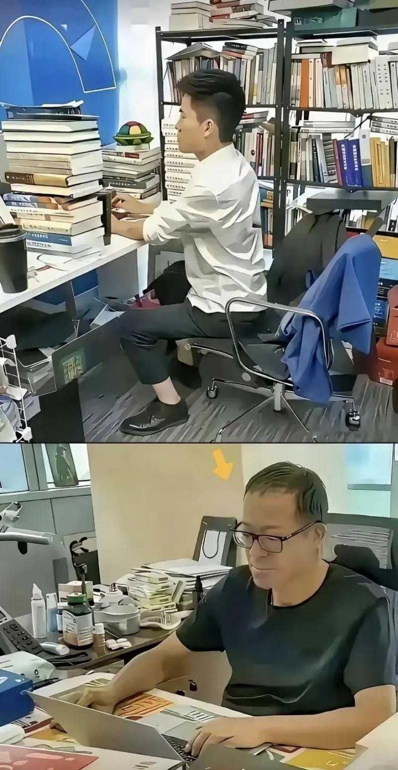 一个假装有文化，一个是真有文化