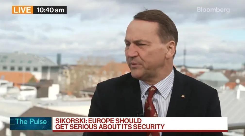 波兰副总理兼外交部长拉多斯瓦夫·西科尔斯基‌（RadosławSikorski