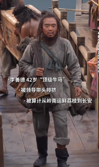 天呀，这差别太大，《长安的荔枝》电影版和电视剧版本的李善德对比电影版《长安的