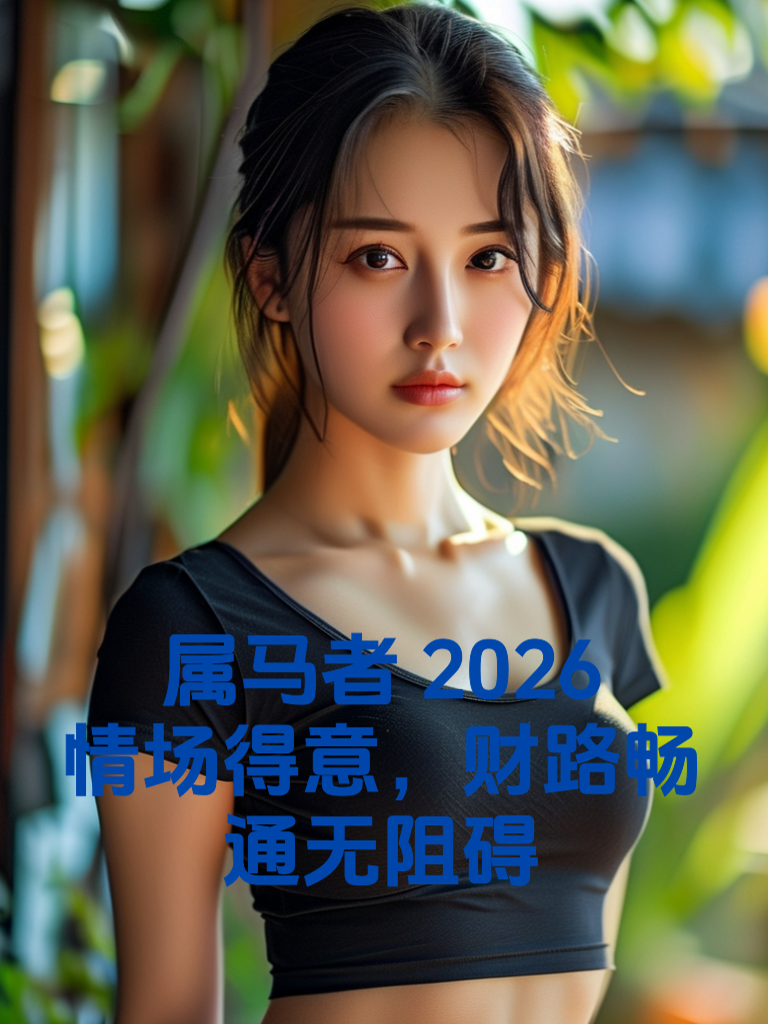 属马者2026：情场得意，财路畅通无阻碍