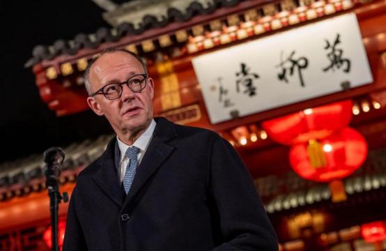 德国总理默茨在中国两天一夜，完全没了之前高高在上的样子 2026年2月