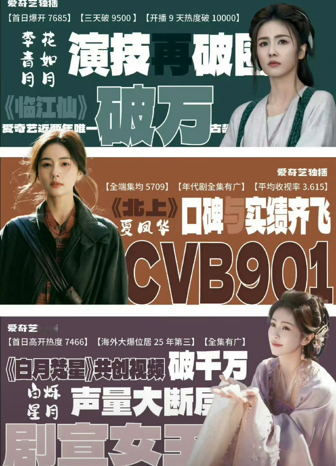 白鹿半年三部爆剧，两个月两个高奢。不是吹哈，她实绩确实厉害。除了她，你们说还有谁