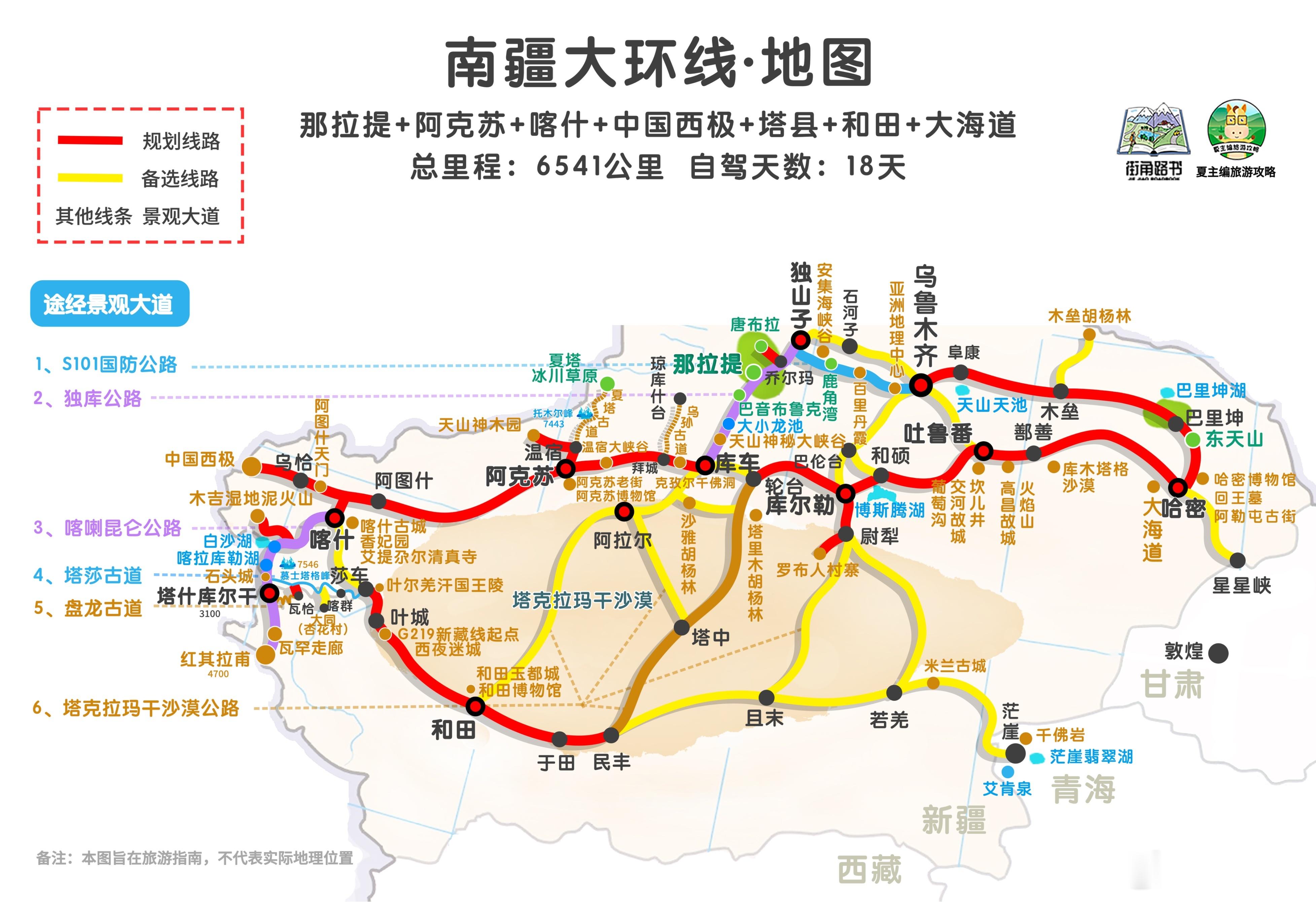 新疆还是太复杂了这几张图直接给我看麻了，家人们，7天自驾的话都建议我去哪啊？我和