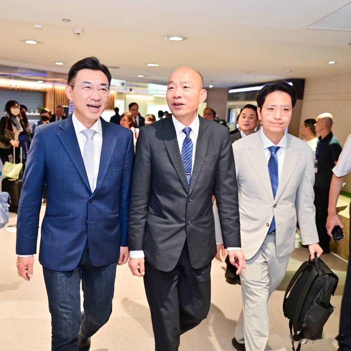 韩国瑜率团窜访欧洲，国民党立委罗廷玮今（17日）在脸书发文叫嚣，“立院外交”大突