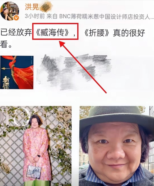 我去扒拉了一下陈凯歌的前妻-洪晃好家伙，真的是震惊到我了这个女人一点也不