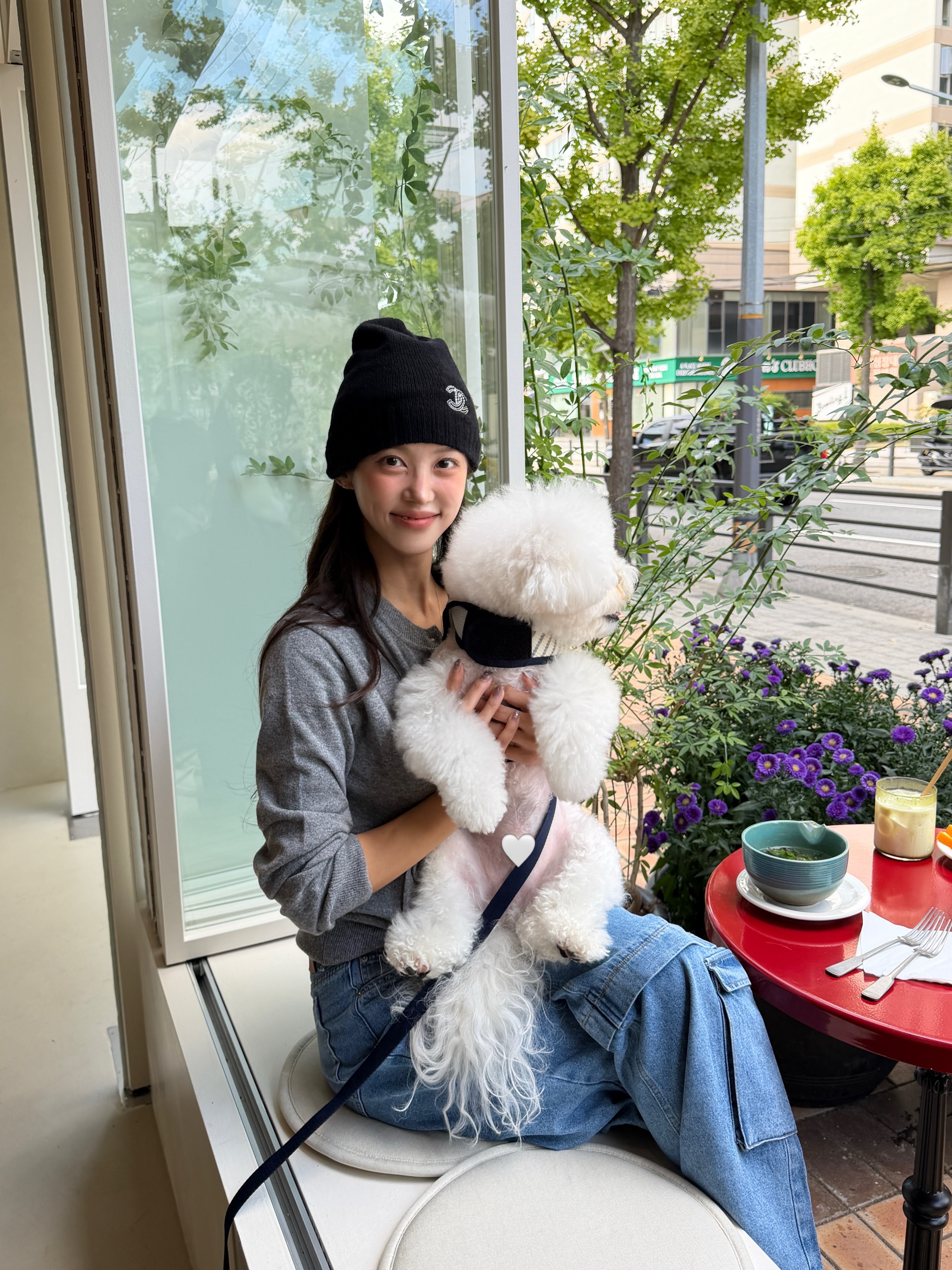coco和她的小狗