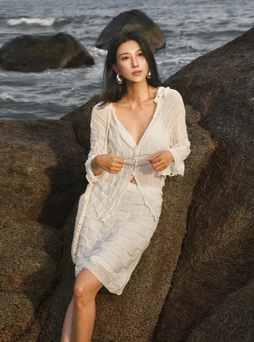 礁石海岸 与海风独处