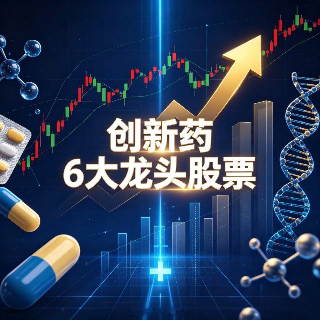 创新药6大龙头股恒瑞医药600276：国内创新药绝对龙头，研发与商业化双强。集采