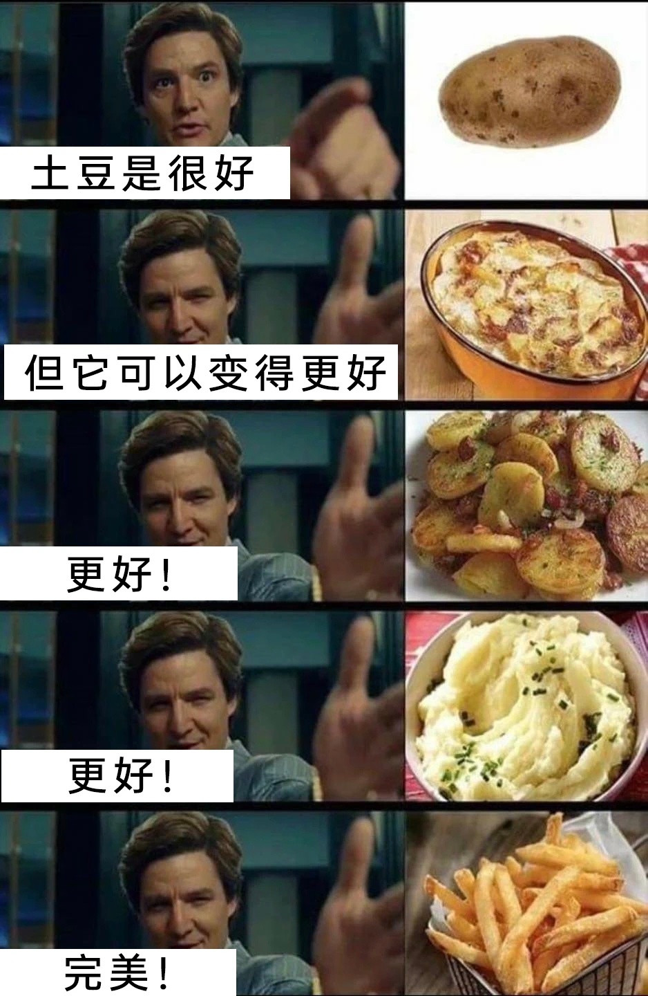我宣布：土豆是全世界最完美的食物🥔​​​