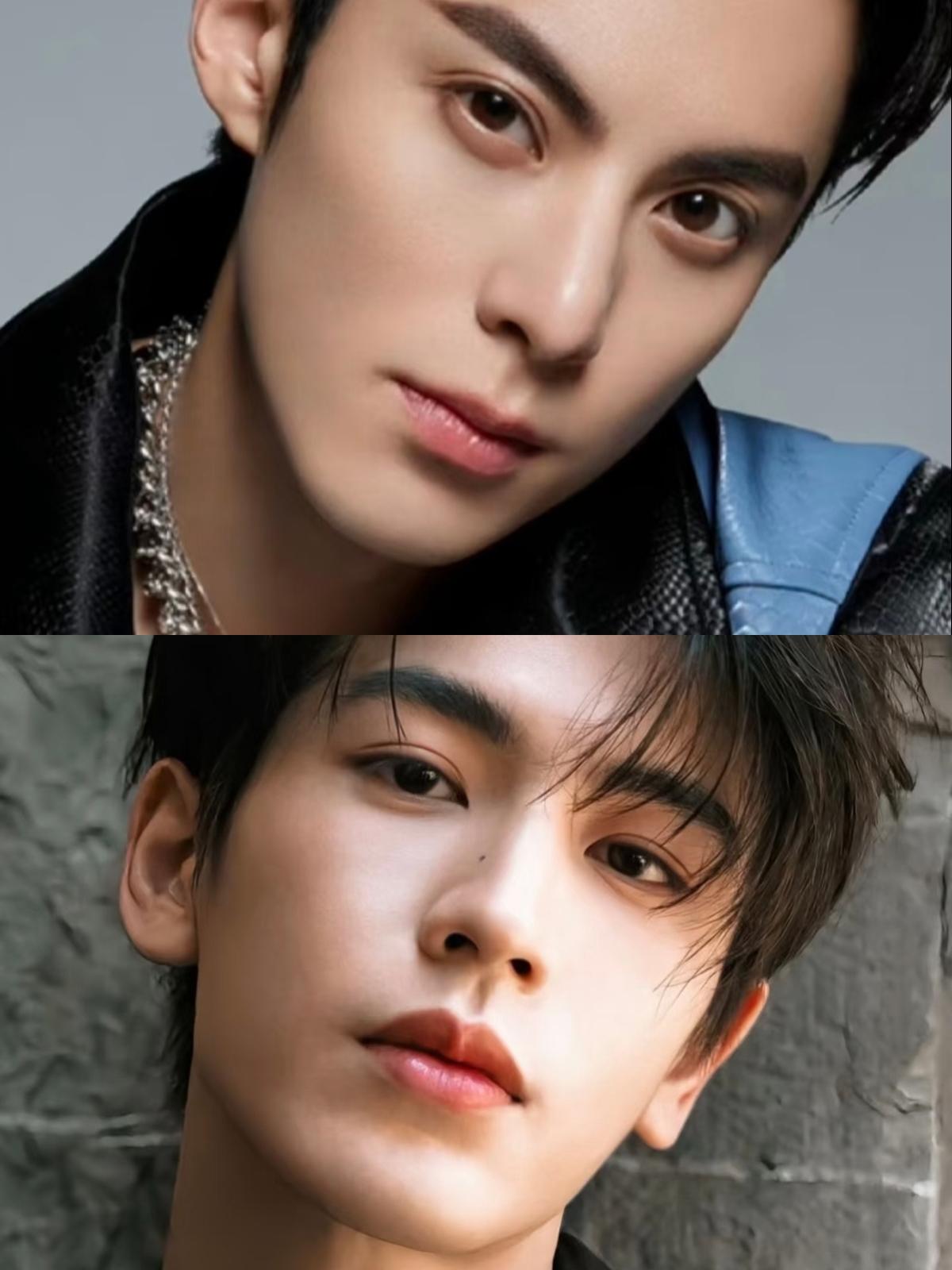 王鹤棣和张凌赫年纪差不多身高也差不多，都是超过180的身高王鹤棣非科班出身，