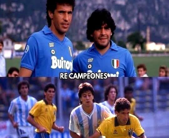 老兄弟，先别吵梅西还是马拉多纳。卡雷卡一句话把人拉回90年代：马拉多纳踢球像