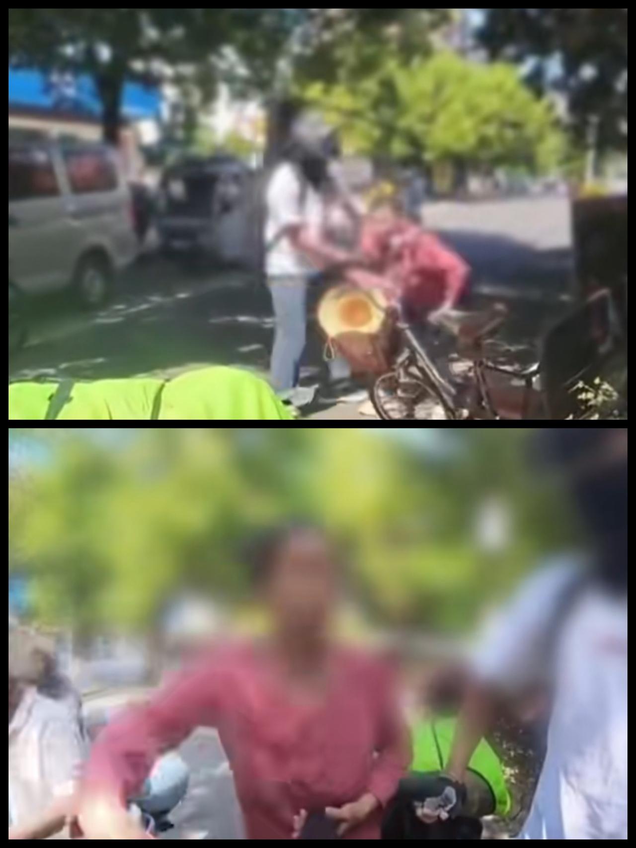 4月20日，江西抚州一骑行博主路遇一摔倒老人，该博主好心扶起摔倒老人后，还没走出