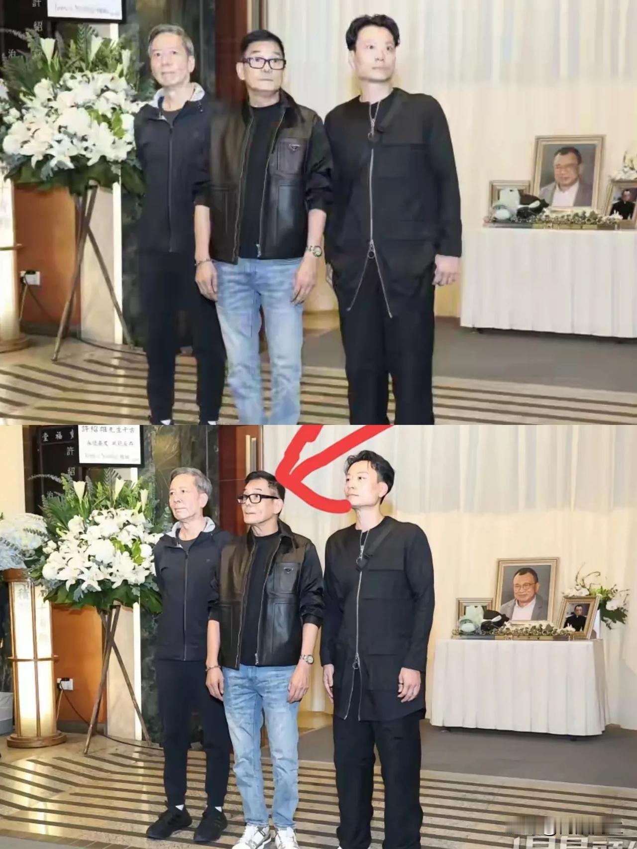 奉劝大家一句，参加葬礼的时候，你可以不随礼，也可以不献花，但千万不要像李国麟