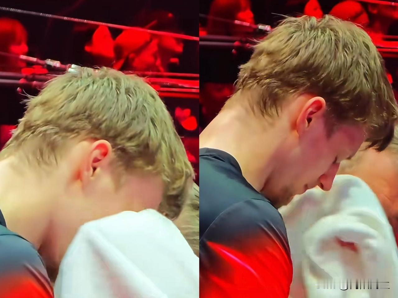 看了林德在那哭鼻子，说实话真觉得又好笑又心酸！这哥们绝对不是被王楚钦打崩的