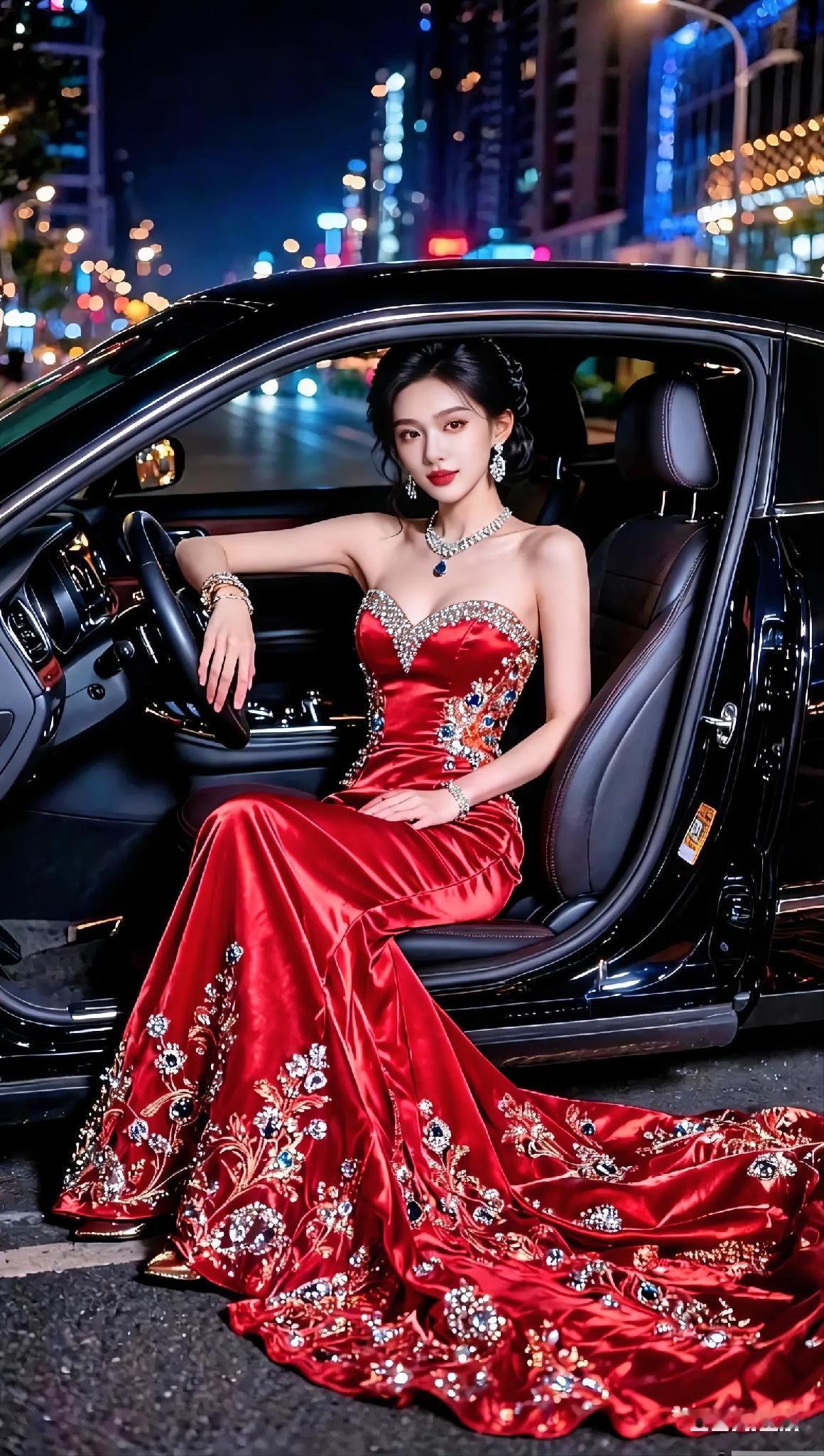 精美的礼服是每个女性心中的梦想，它象征着美丽与尊贵。充满浪漫气息的礼服，轻盈