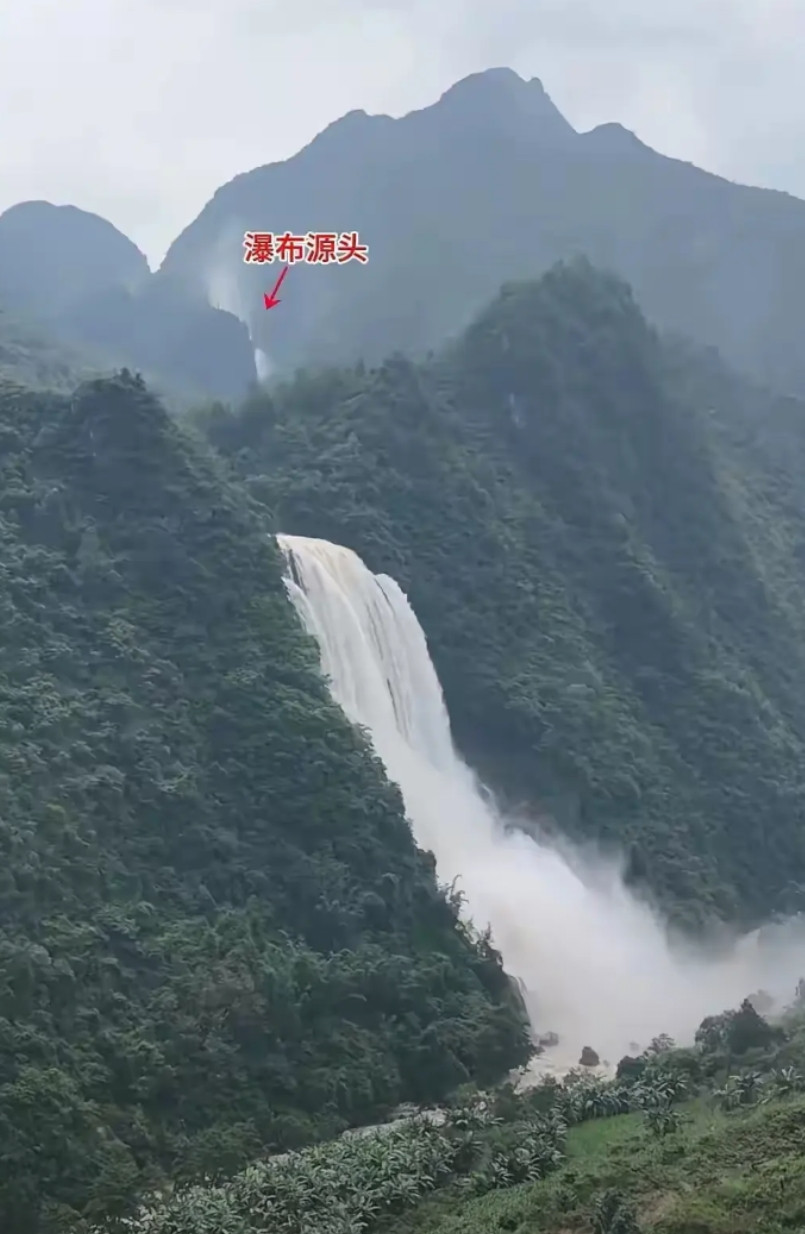 你永远不知道瀑布的源头在哪里