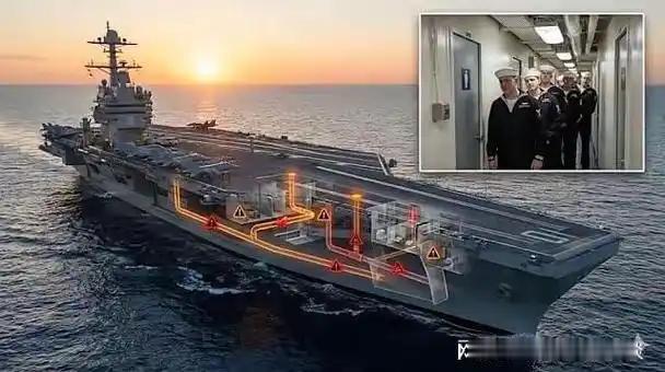 有专家计算了一下，如果航母排污被堵产生严重的后果，航母上一共4600人，平均每天