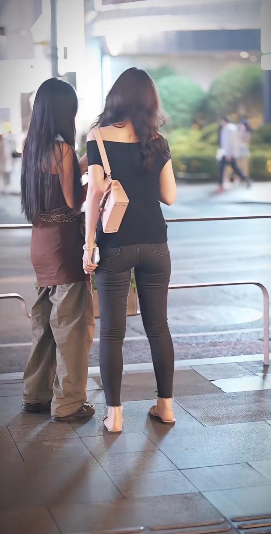 街头随拍 美女 女神 休闲穿搭 今日分享