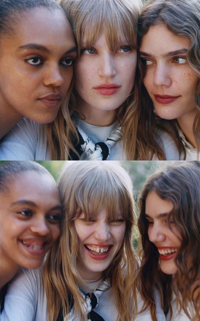 模特BetsyGaghan、BebeParnell、JacquiHoope
