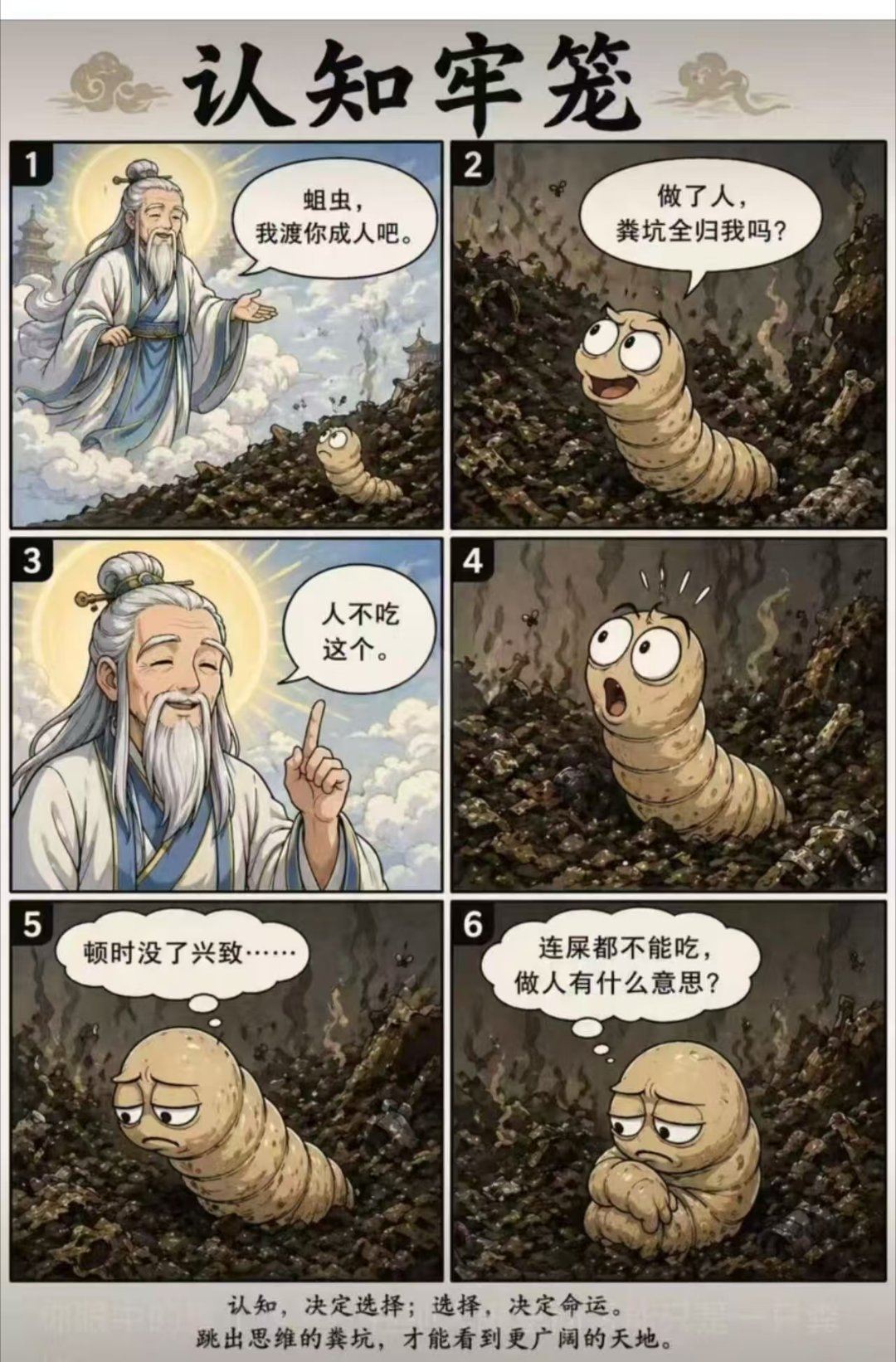 看图说话【认知牢笼】