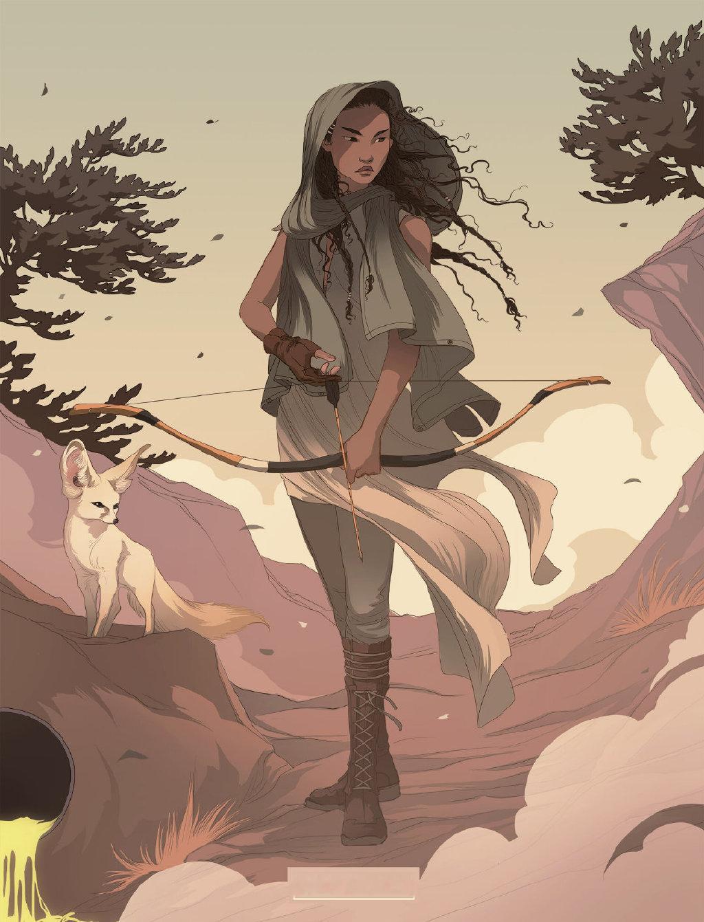 绘画欣赏挪威插画师MonaFinden​​​