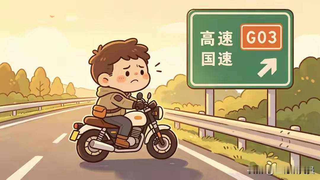 摩托车高速新规升级：实施分段管控（如G4湖北段禁小排量走超车道）、动态天气联防（