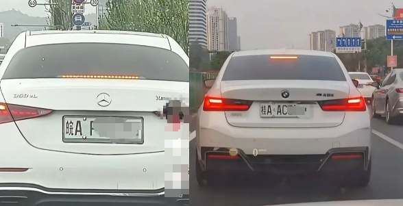 不得不说“白牌”黑字确实好看！但是别跟风！交警已经上路抓了！最近刷到不少车主