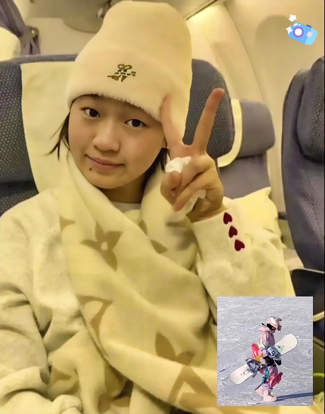 我有种不好的预感，全红婵可能很快就要退役了！全红婵这滑雪天赋，也太离谱了