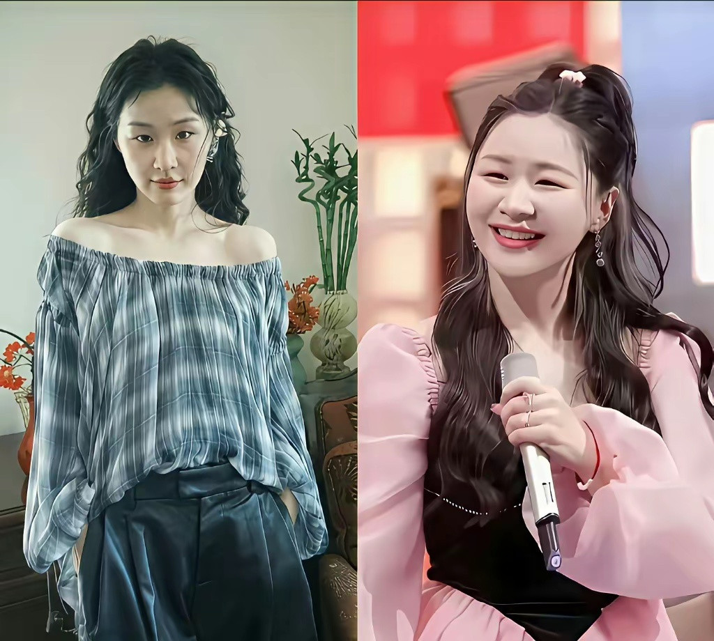 原来女明星没有丑的，只有胖和瘦的区别