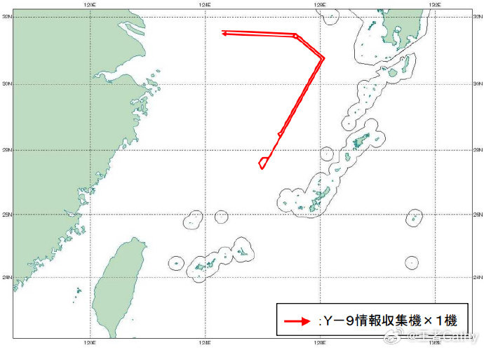 8月19日是世界摄影日，“御用摄影师”尽职尽责又于今天拍到中国空军一架运-9电子侦察机在东海上空飞行