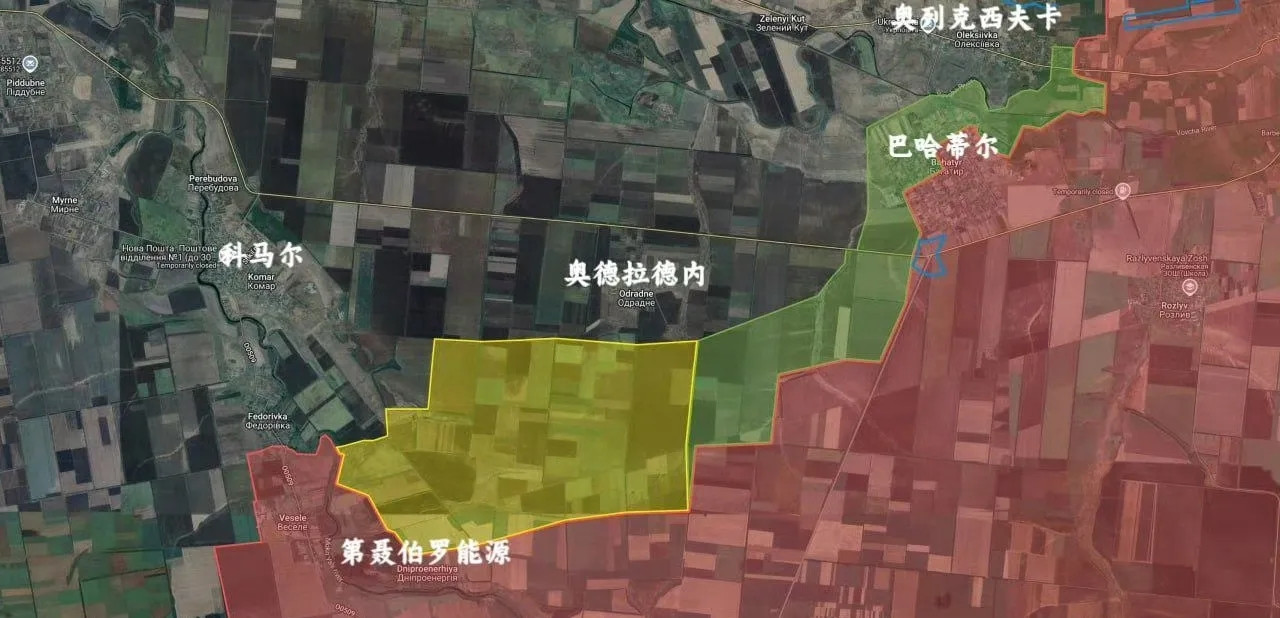 俄军解放巴哈蒂尔、马利尼夫卡！5月14日，俄军解放了南顿涅茨克方向的巴哈蒂尔，