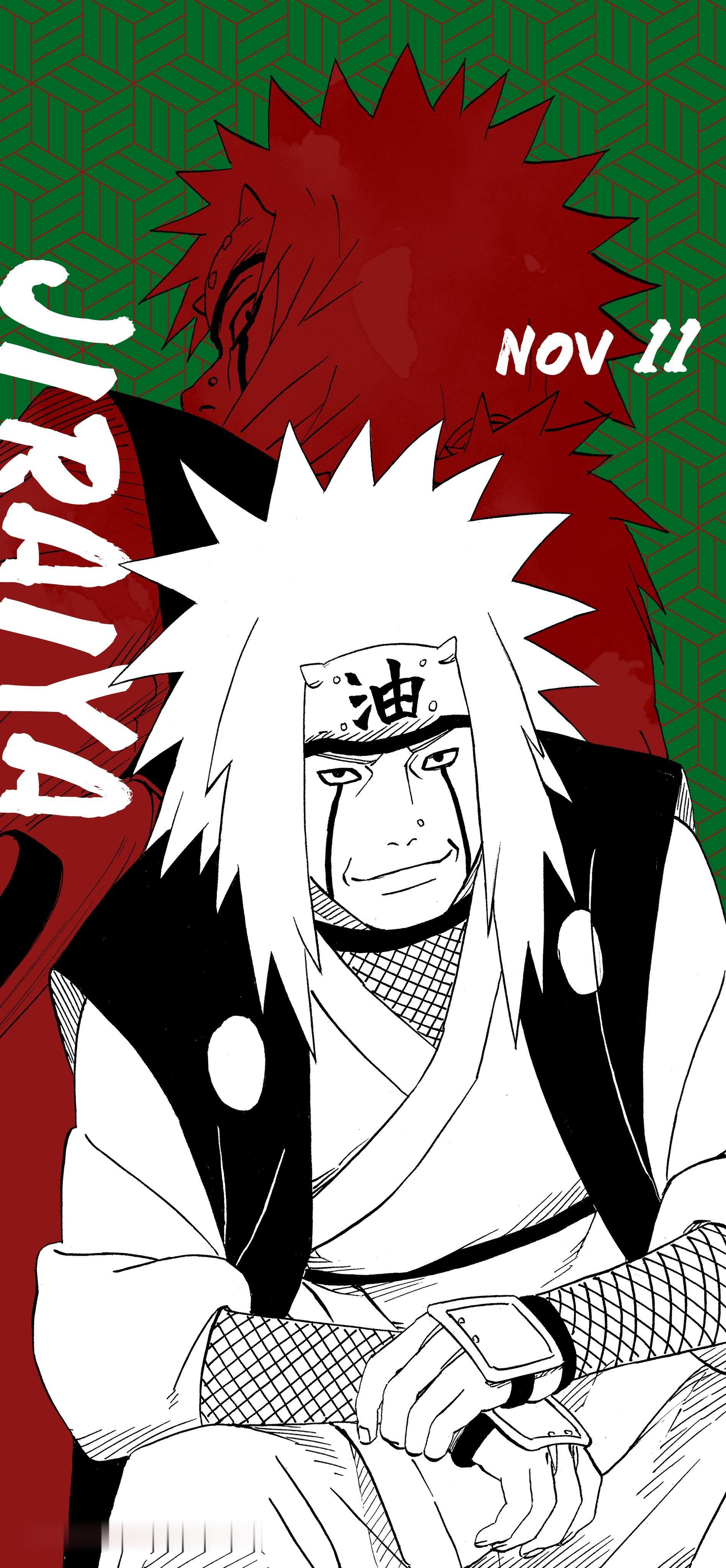 【火影忍者官方最新发布人物生日贺】“传说中的三忍之一”木叶村的蛤蟆仙人。一位将火