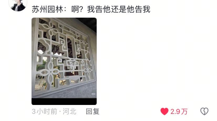 鸭血粉丝店也遭LV起诉本就是茉莉花的形状，却被LV占为己有，有本事把苏州园林也告